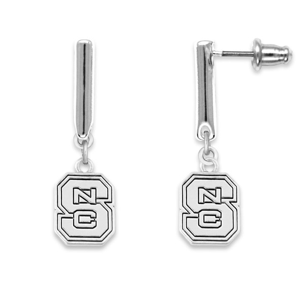 Earring Tilly Bar Silver Block S